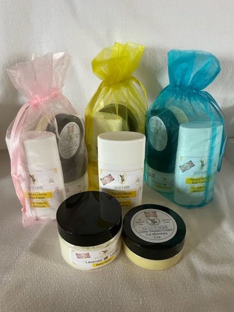 Lu Lu's Suds Handmade All Natural Momma's 2 B Starter Set (Large, Ella's Strawberry Shortcake)