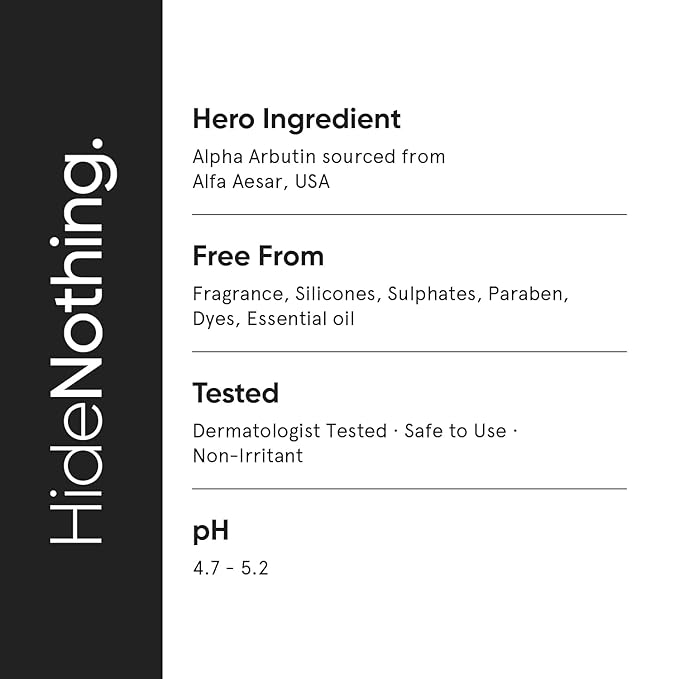 Minimalist Alpha Arbutin 02% Serum | For Dark Spots & Hyperpigmentation | Reduces Blemishes, Acne Marks & Tanning with Hyaluronic Acid & Butylresorcinol(23x more potent than Kojic Acid) | 1FL OZ/30 ml