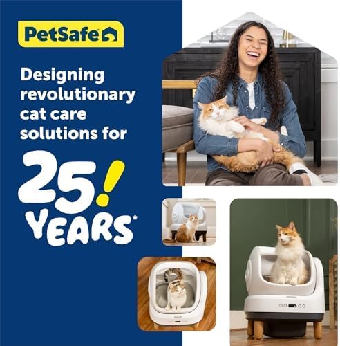 PetSafe Waste Bin Liners Cleaning - Disposable Liners - Durable Plastic - Litter Box Compatible - Convenient Drawstring Design - 15 Count