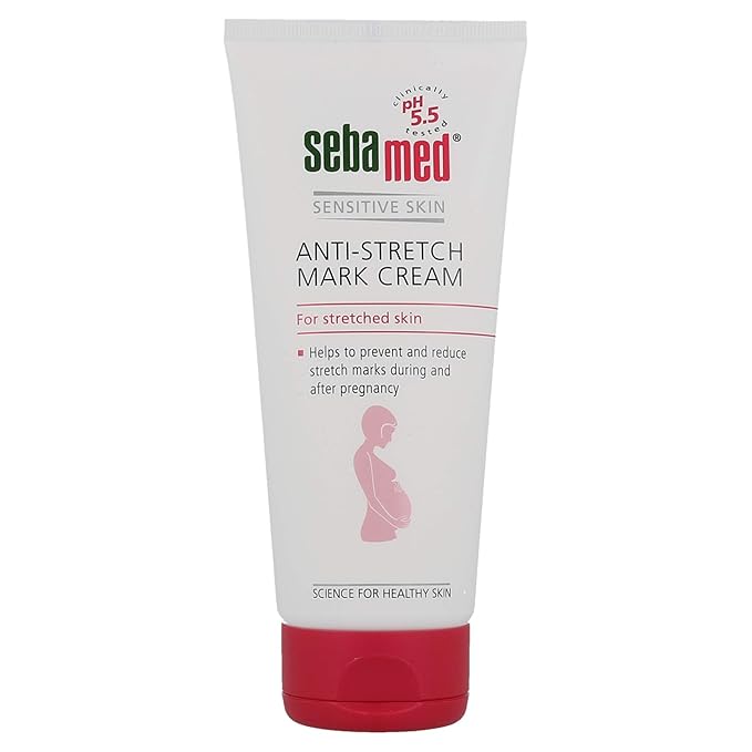 Sebamed Anti-Stretch Mark Cream Stretch Mark Cream - for Pregnancy Stretch Mark & Prevention Oil - Stretch Mark Removal Cream for Pregnant Women, Mothers - Safe for All Ages & Skin Types