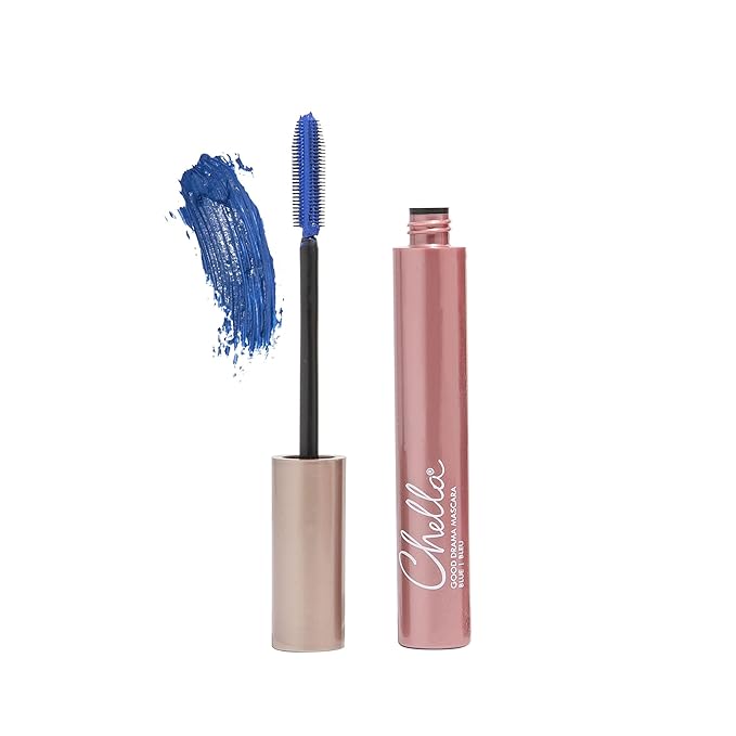 Chella Good Drama Vegan Mascara, 0.33 Fl. Oz (Blue)