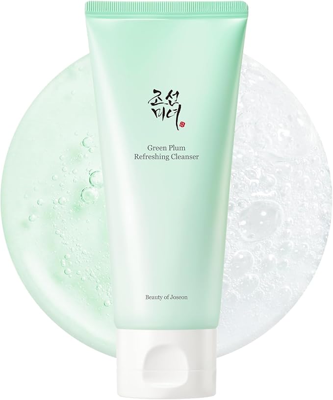 Beauty of Joseon Green Plum Refreshing Cleanser Gel Type Deep Pore Cleansing, Acne Face Wash, Blackhead Remover for All Skin Types, Korean Skincare 100ml, 3.38 fl.oz