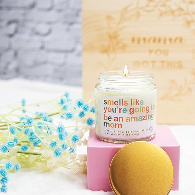 New Mom Gifts,New Mummy Care Package After Baby,Pregnancy Gifts Basket for Expecting Mom,First Time Mothers Day Gift for New Mom Birthday Spa Gifts for Women