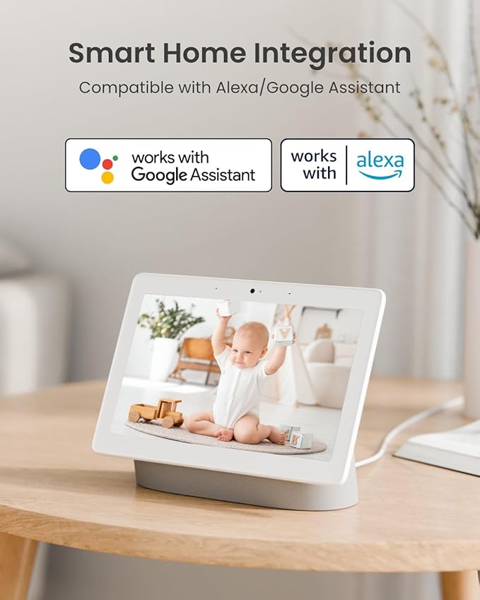 REOLINK E1 Pro(Black) 3K PT Wi-Fi Indoor Camera for Baby & Pet Monitoring, Auto Tracking, 5MP Night Vision Enhanced by F1.6 Aperture, Person/Pet/Baby Crying Detection, 2.4/5GHz Wi-Fi, Two-Way Audio