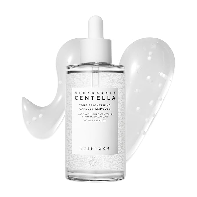 SKIN1004 Tone Balancing Capsule Ampoule, Niacinamide & Centella Serum for Face, Korean Hydrating Facial Serum for Dark Spot & Skin Tone with Tranexamic Acid, Korean Skin Care, 3.38 fl.oz / 100ml