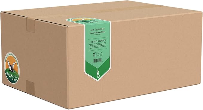 Rabbit Hole Hay - Ultra Premium Mountain Grass for Small Pets - 20 lb Box - Hand-Sorted Freshness