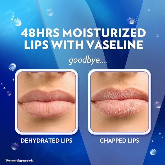 Vaseline Lip Therapy Care Original, Fast-Acting Nourishment, Ideal for Chapped, Dry, Cracked, or Damaged Lips, Lip Balm, 3-Pack of 2, 0.16 Oz Each, 6 Lip Balms