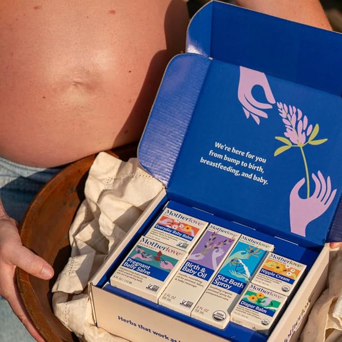 Motherlove Bump to Baby Box—Baby Shower Gift for Expecting Moms from Maternity to Postpartum