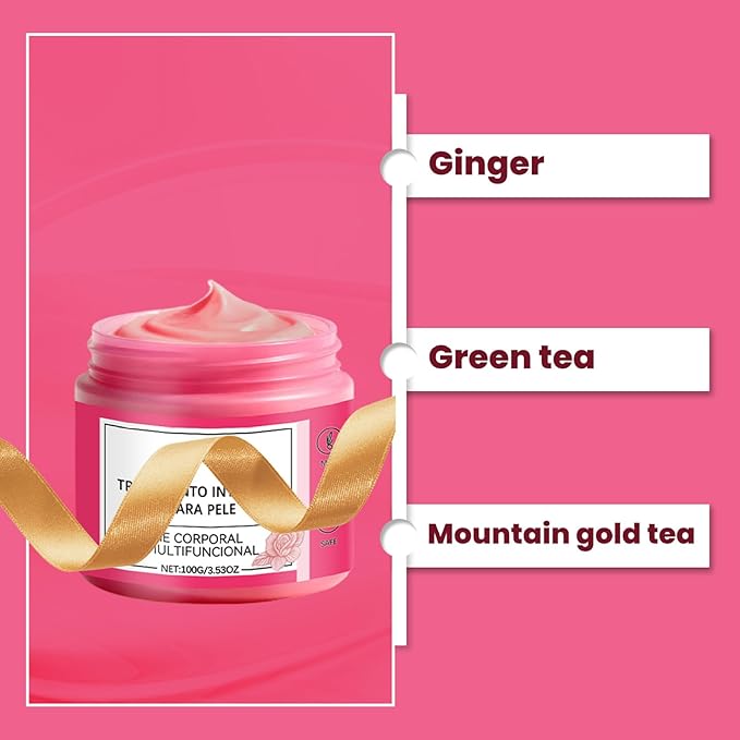 Pregnancy Stretch Mark Cream - Belly Butter for Pregnancy Improve Skin's Appearance 100g Rose Scented Moisturizer for Daily Skin Care, 3Pcs