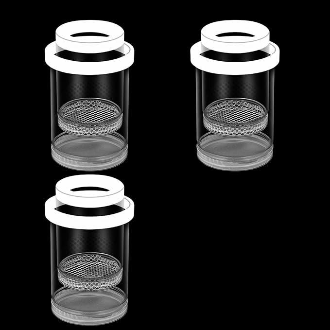 3pcs Floating Nursery Tanks Breeding Box for Baby Fish and Shrimp Great for Home and Office Aquariums Use