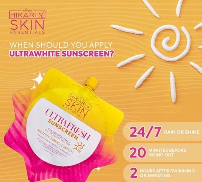HikariSkin Essentials Ultra Fresh Sunscreen SPF 50-50ml