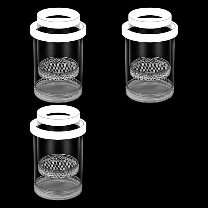 3pcs Floating Nursery Tanks Breeding Box for Baby Fish and Shrimp Great for Home and Office Aquariums Use