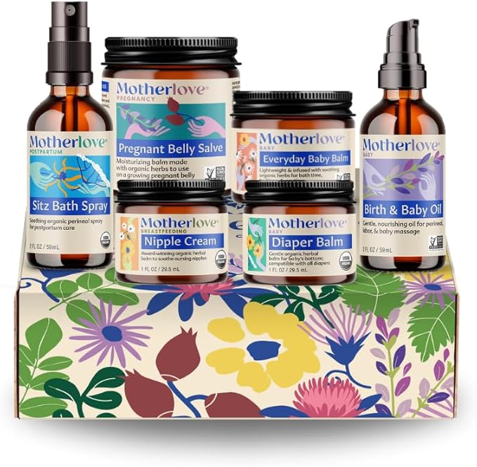 Motherlove Bump to Baby Box—Baby Shower Gift for Expecting Moms from Maternity to Postpartum