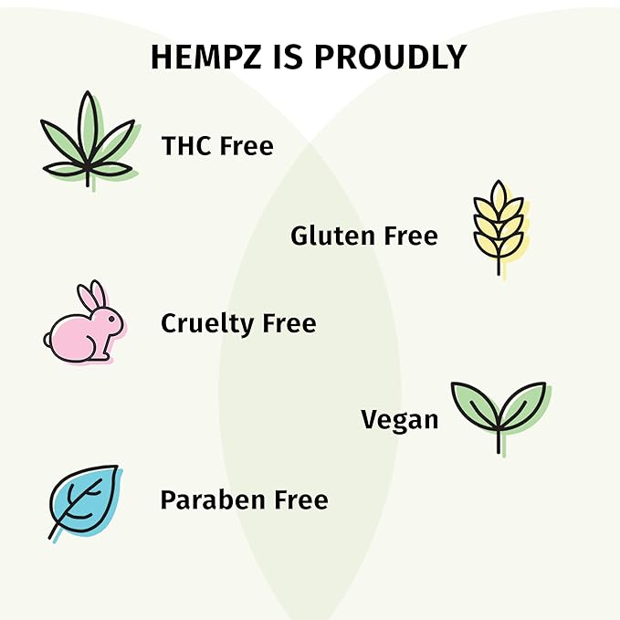 Hempz NEW Vanilla Lip Butter Balm, Soothing and Hydrating Lip Care for Men or Women, .44oz