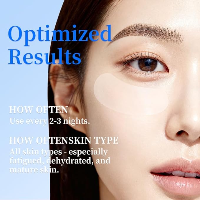 4 pairs PDRN Micro Eye Patches, Under Eye Patches for Puffy eyes, Dark Circles & Wrinkle | Hyaluronic Acid, Kojic Acid, Collagen, Peptides, Vitamin C, Niacinamide - Korean Popular Eye Care