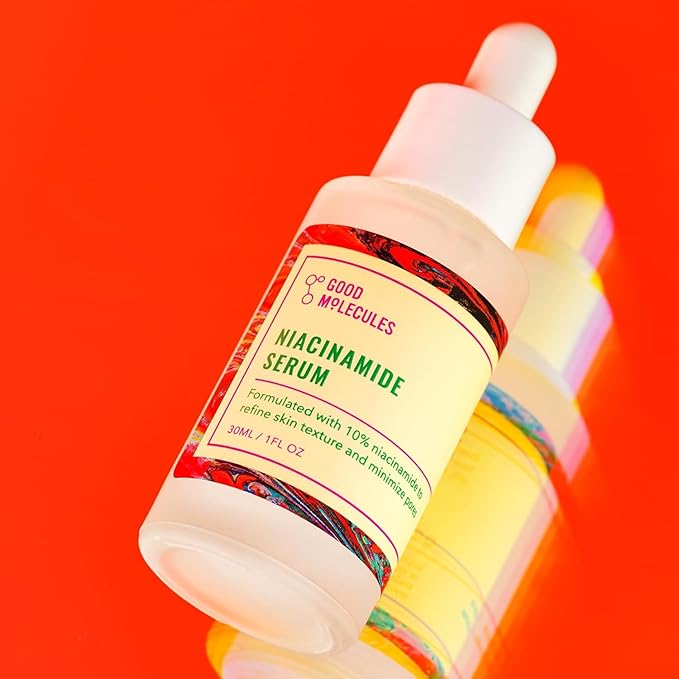 Good Molecules Niacinamide Serum Pack 2 – 30 ml Each (Total 60 ml) | 10% Niacinamide Serum to Target Blemishes, Uneven Skin Tone & Enlarged Pores