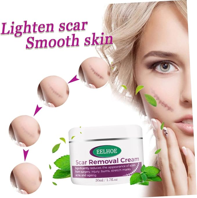 SaditY 6 Pcs Scar Repair Cream Maternity Repair Cream Scar Removal Stretch Mark Cream Stretch Marks Treatment Remove Pregnancy Cream White Abs Pregnant Woman Gel Caesarean Section