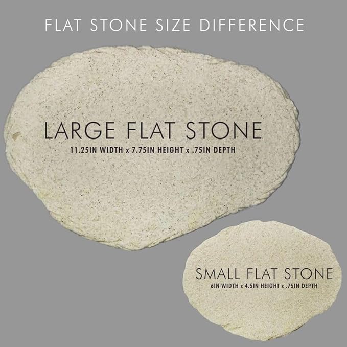GiftsForYouNow Paws Personalized Pet Memorial Garden Stone, Made of Resin, Flat Design, UV Printed