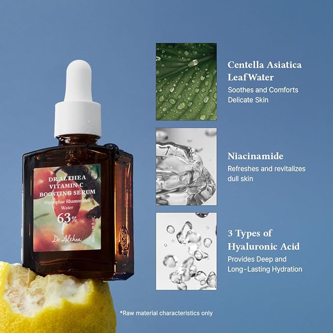 Dr.Althea Vitamin C Boosting Serum | Daily Facial Serum with TRANEXAMIC ACID for All Skin Types | Helps Remove Dark Spots & Uneven Skin Tone | Korean Vegan Skin Care (Vitamin C Boosting RENEWED)