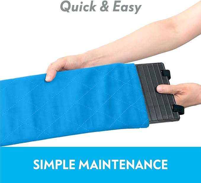 Paw Inspired® Fleece Liners for Ferret Nation, Critter Nation * Cage Ramp for Ferrets, Rats, Chinchillas, Hedgehogs & Other Small Animals (Blue, Ramp Cover - 3 Pack)