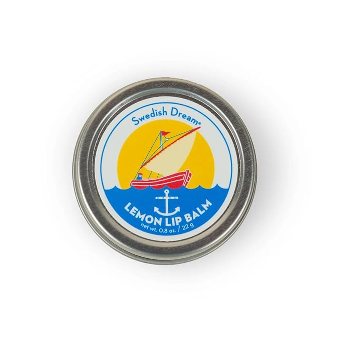 Kalastyle Swedish Dream 0.8 Oz Hand-Poured Organic Soft Lemon Lip Balm