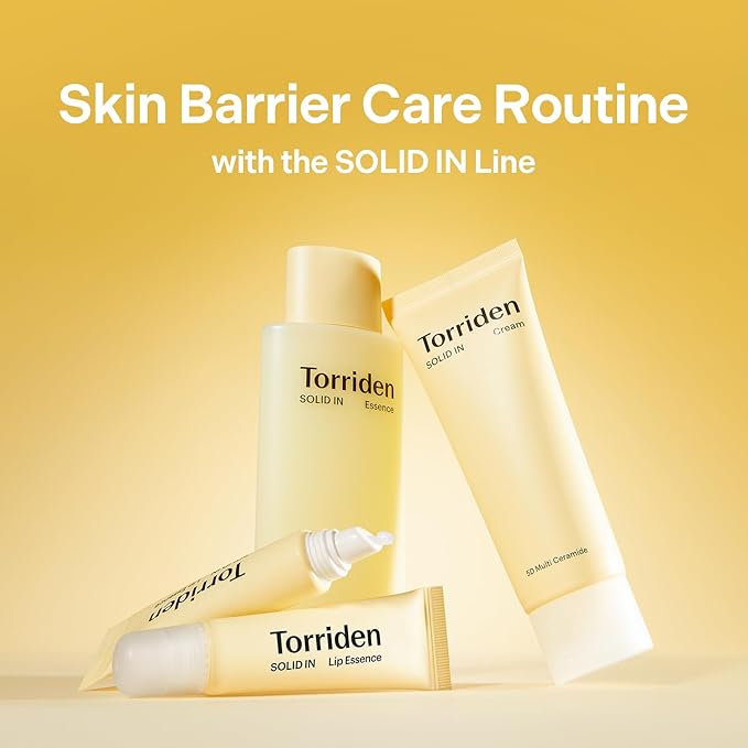 Torriden SOLID In Ceramide Lip Essence 0.37 fl.oz * 2 (Pack of 2) | Moisturizing Lip Essence for Glowy, Plumped, and Radiant Lip | Korean Lip Balm
