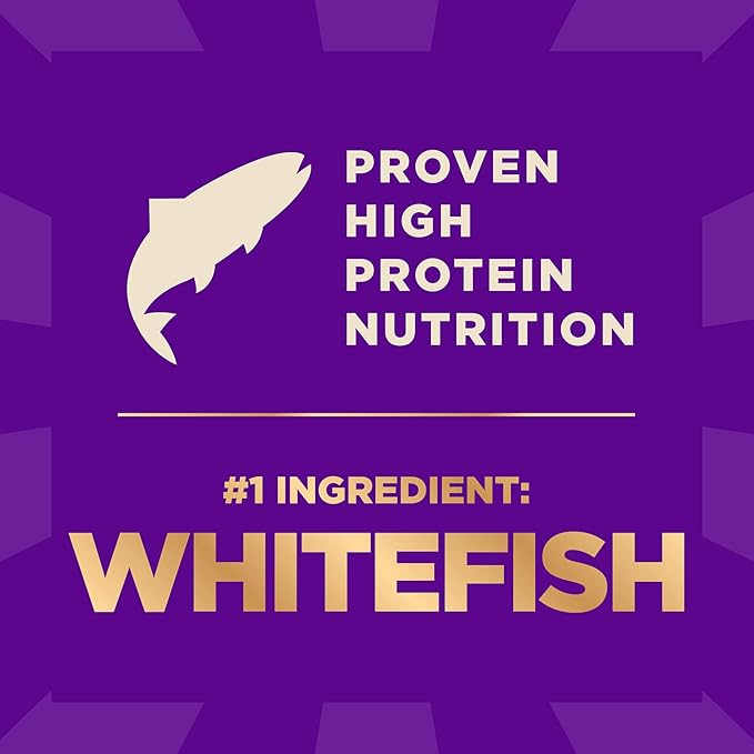 Wellness CORE+ Dry Dog Food with Freeze Dried Pieces, Grain Free, High Protein, Natural, Ocean Whitefish, Herring, & Salmon Recipe, (4-Pound Bag)