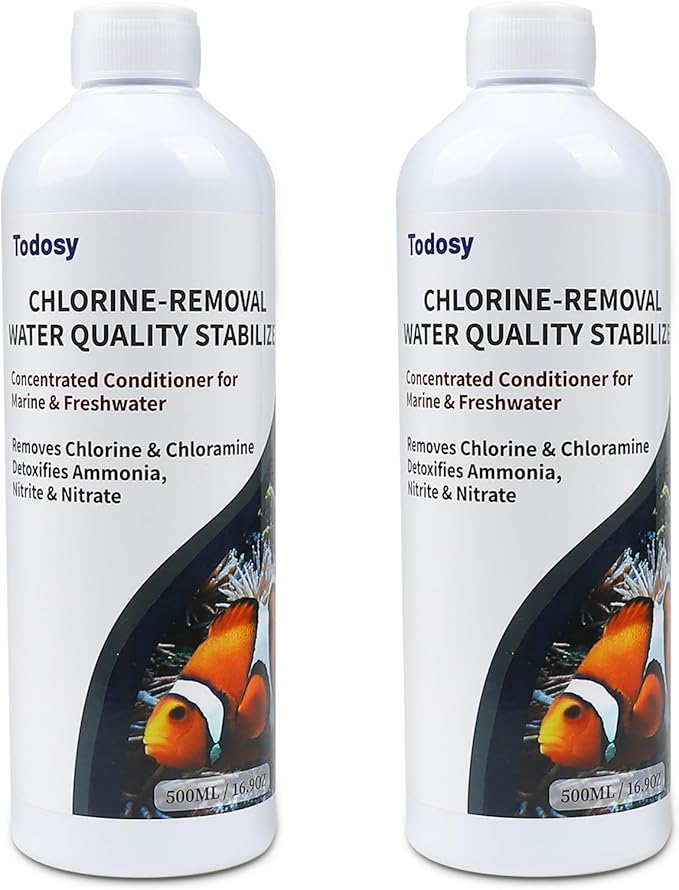 Aquarium Water Regulator and dechlorinator - 33.82 Ounce for Freshwater and Marine Aquariums (1000ML / 33.82OZ)