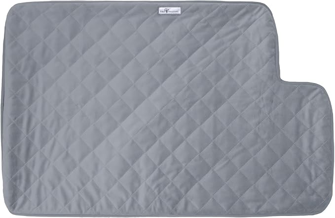 Paw Inspired Fitted Fleece Liner for Ferret Nation, Critter Nation Cage for Ferrets, Rats, Chinchillas, Hedgehogs & Other Small Animals (Gray, Top Pan Liner)