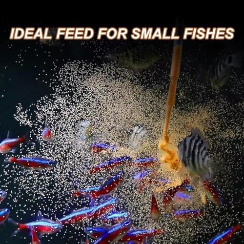Bubble Magus Brine Shrimp Eggs/sea Monkey Eggs/Live Fish Food/Fairy Shrimp Egg Artemia high Protein Fish Food for brine Shrimp Hatchery 、 Clownfish Food 、 Reef roids Coral Food 、Feeder Guppies、beta