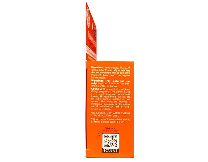 Palmer's Tummy Butter for Stretch Marks with Vitamin E 4.4 oz jar (Pack of 5)