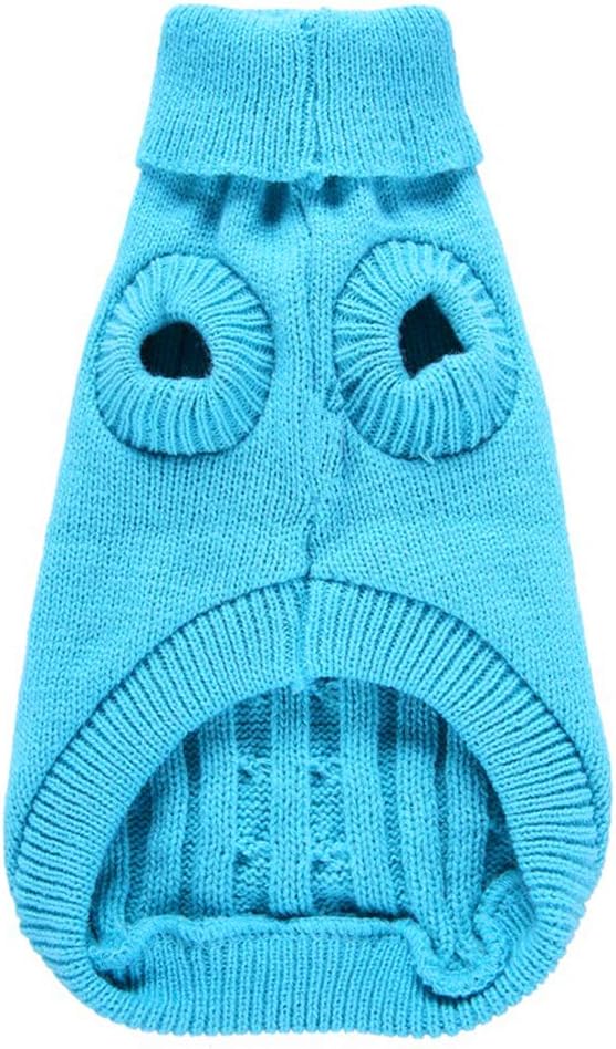 Dog Sweater, Warm Dog Sweaters for Small Dogs Medium Large Dogs, Cute Winter Classic Turtleneck Pet Sweater Cat Sweater Dog Clothes Coat Dog Christmas Sweaters for Girls Boys Dog Puppy Cat