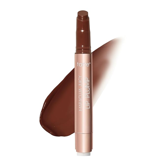 tarte maracuja juicy lip plump – Hydrating & Volumizing Lip Plumper Gloss Balm with Nourishing Hyaluronic Acid, Plumps & Moisturizes, Vegan & Cruelty-Free, full size, currant