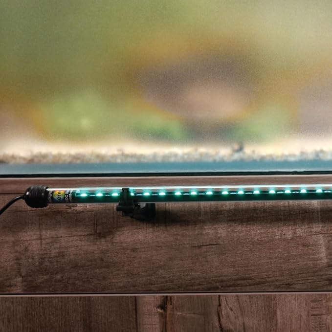 ColorCast Aquarium Background LED Light Kit with Frosted Background Film | Smartphone and Voice Control | 24/7 Timers | Alexa and Google Home | for Aquariums, Terrariums and Vivariums | 32"-48"