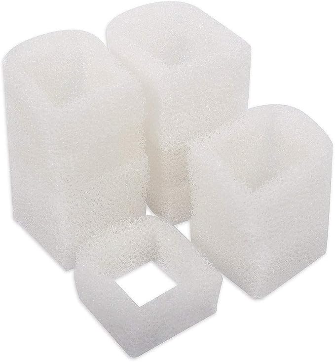 Cat Water Fountain Filter Compatible with Petsafe Water Fountain, for Drinkwell Pet Fountain Filters, Replacement Foam Filters for 360 Pet Fountain Seaside Pagoda 1/2 Gallon Fountains 8PCS