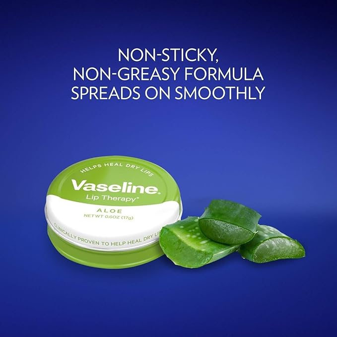 Vaseline Lip Therapy Aloe Vera 20g (Pack of 3)