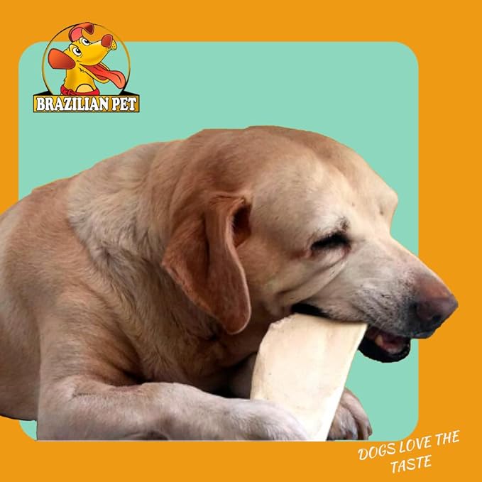 Brazilian Pet Premium Thick Cut Chips, Wholegrain Rawhide (Last Much Longer Than Traditional Chips). 100% Natural. Great Behavioral Dog Chewing Treat Solution. No Preservatives. (10 Pounds)
