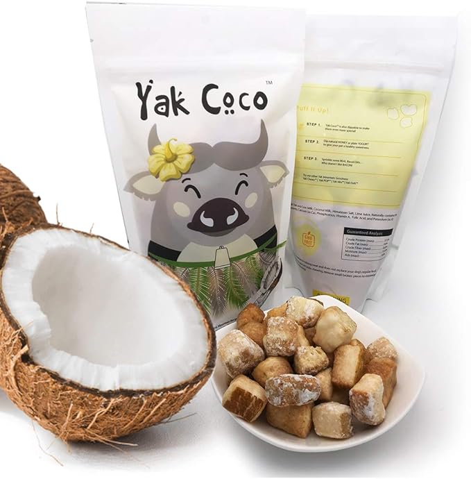 Yak Gold Original Functional Himalayan Yak Cheese Puff Chew for Dogs 3-Pack 12oz – Great Training Treat – Mint, Coconut, and Turmeric Active Ingredients