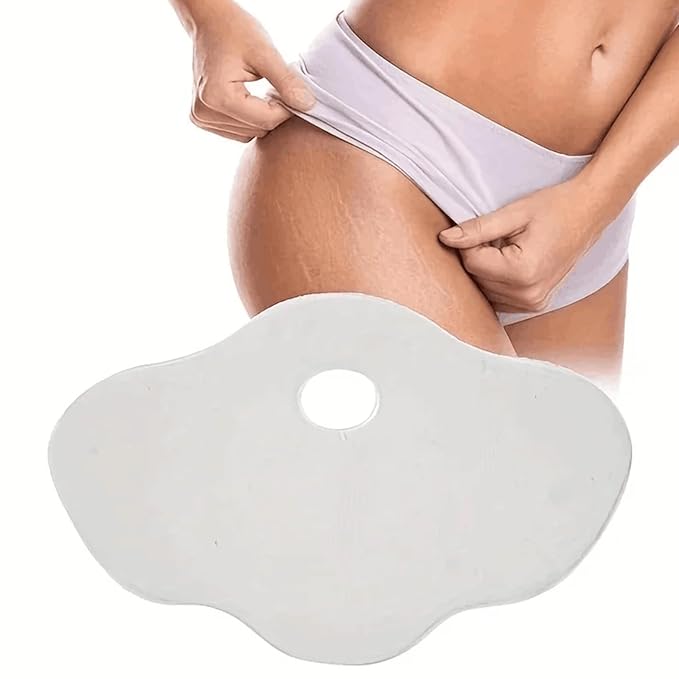 Silicone Reusable Stretch Mark Patches for Smoothing Skin Texture Lift Tighten Lightweight Washable Transparent Belly Skin Care Supplies