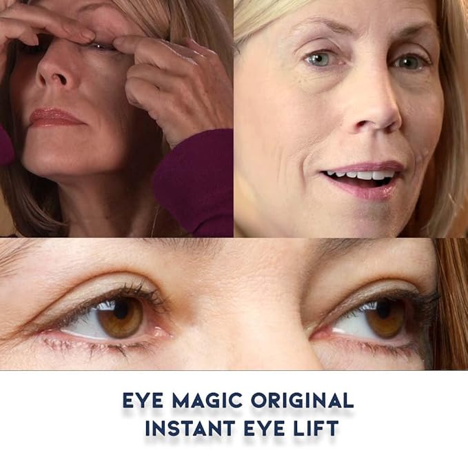 Premium Original Eye Lift Kit - Medium-Kit Size, 64 Count, Strips + Wax/Gel, Original Premium Kit, Made in USA