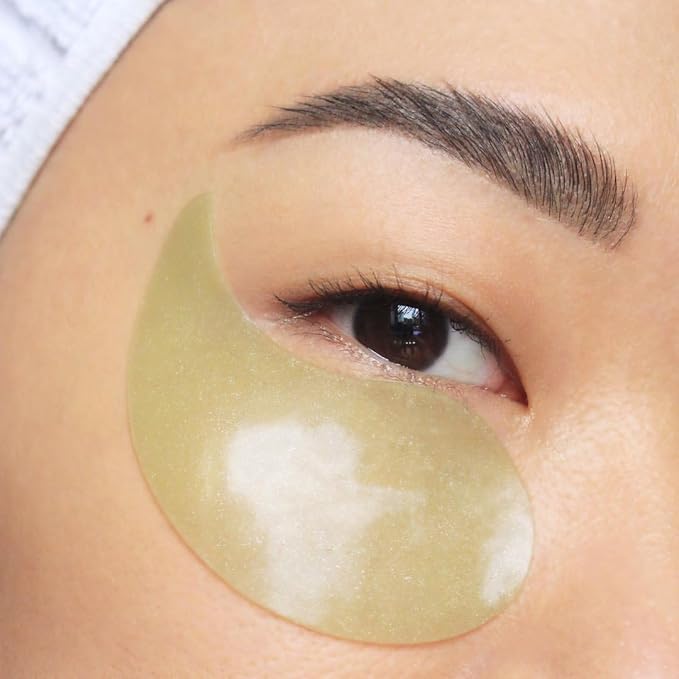 Pixi DetoxifEYE Depuffing Hydrogel Under-Eye Patches, Cucumber, Hyaluronic Acid & Caffeine for Puffy Eyes and Dark Circles, Hydrate Eye Area, 30 Pairs, 60 Patches