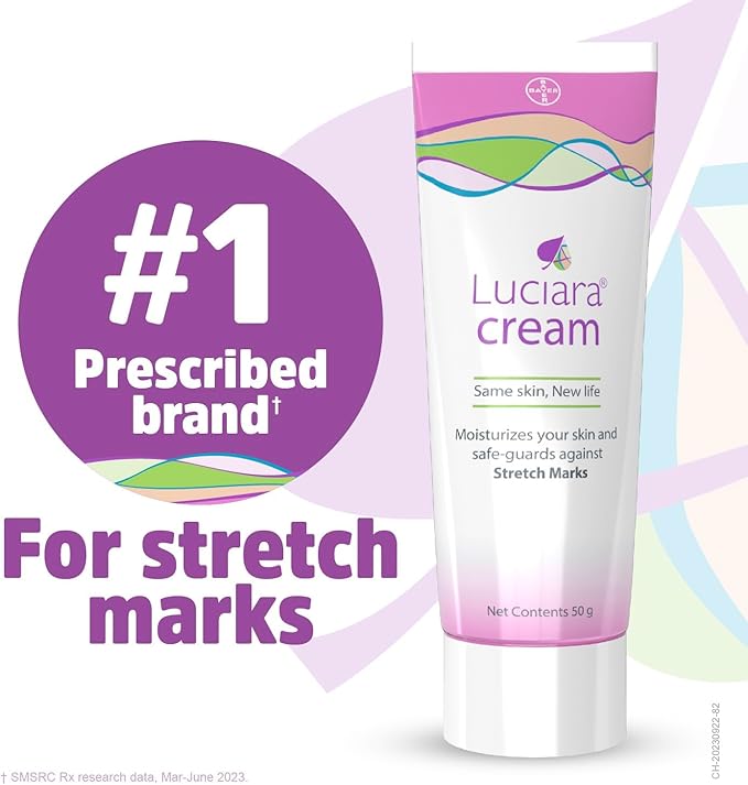 Generic Boomers Cream, Anti-Stretch Marks Cream, Reduce stretchmarks, No 1 prescribed Brand, Safe for Pregnancy, All Skin Types, Paraben-Free, Non-Fragrant, Non-colourant, 50g x Pack of 2