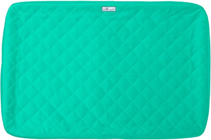 Paw Inspired Fitted Fleece Liner for Ferret Nation, Critter Nation Cage for Ferrets, Rats, Chinchillas, Hedgehogs & Other Small Animals (Green, Bottom Pan Liner)