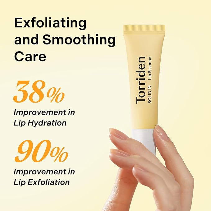 Torriden SOLID In Ceramide Lip Essence 0.37 fl.oz * 3 (Pack of 3) | Moisturizing Lip Essence for Glowy, Plumped, and Radiant Lip | Gift for Women | Korean Lip Balm (Jelly Case Key Chain Included)