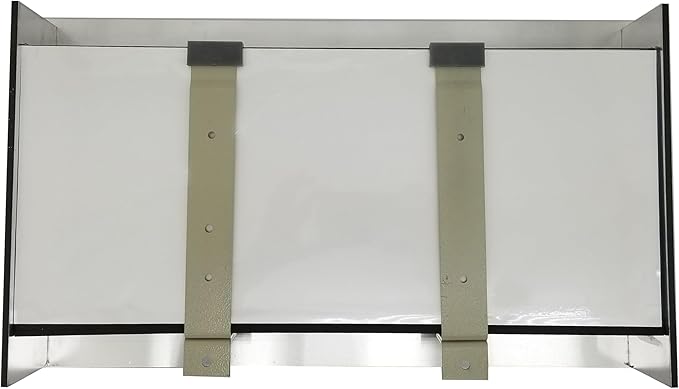 Aussie Aquariums 3.0 Wall Mounted Fish Tank Kit with LED Lighting, Built-in Filter System, Modern Space-Saving Design, Complete Accessories Set (View, Matte White)
