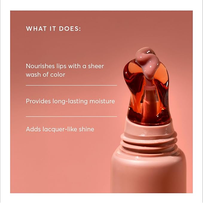 Naturium Phyto-Glow Lip Balm | With Shea Butter & Squalane, Sheer Tinted Colour | 10 ml, Latte