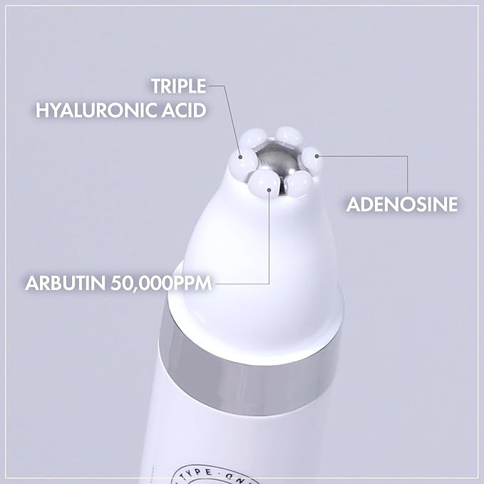Hyaluron Lifting Eye Cream, Hyaluronic Acid, 5% arbutin, Niacinamide for Puffy Eyes, Dark Spot and Fine Lines, Hydrating Under Eye Bag, Korean Skin Care, 15ml, 0.5 fl. oz.