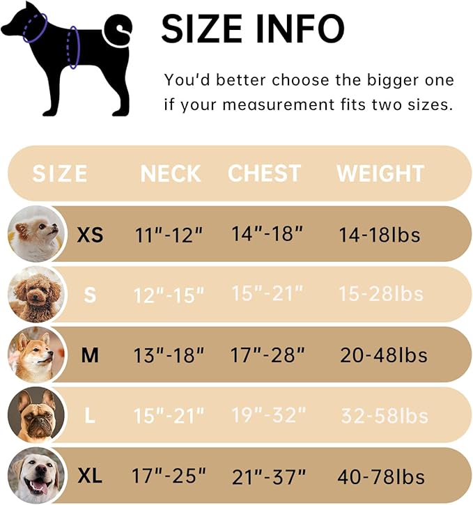 IVY&LANE No Pull Dog Harness with Leash Set, Reflective No Choke Pet Vest,Adjustable Oxford Dog Vest Harness with Easy Control Handle for Large Dogs (Light Brown,L)