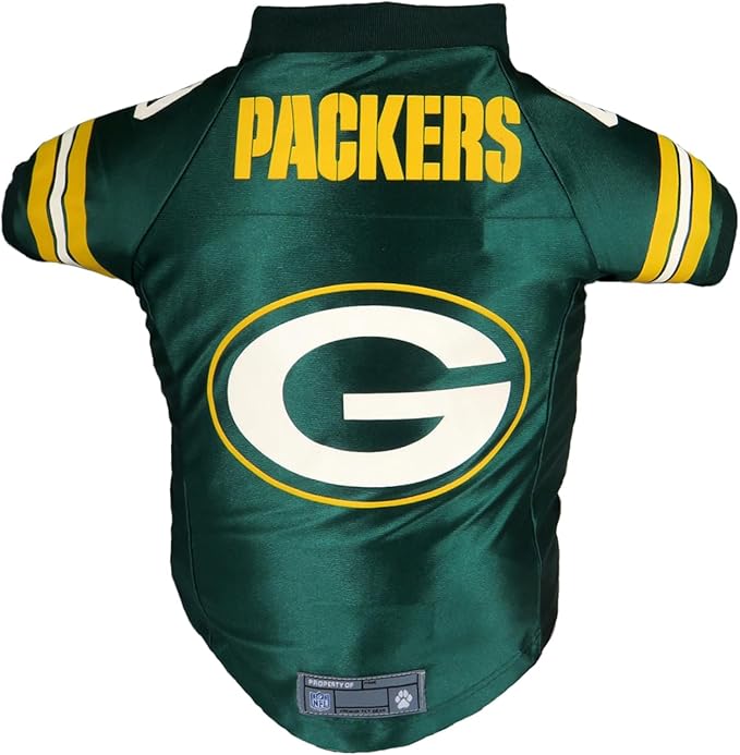 Littlearth Green Bay Packers NFL Premium Pet Jersey