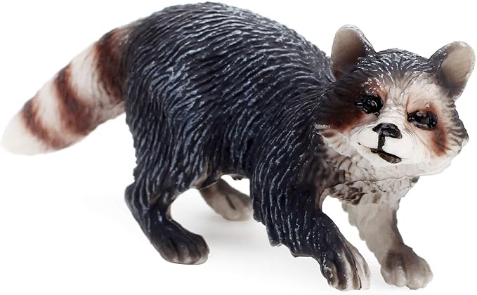 Forest Animal Figures Cake Toppers, Woodland Creatures Toy Figurines Set (5pcs Forest Animals)